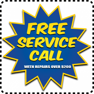 Free Service Call with AC Repair over $200!