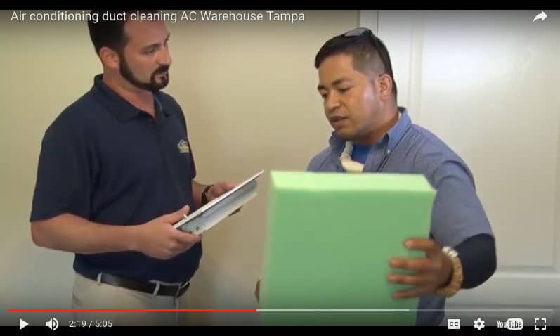 Air Conditioning Duct Cleaning Video