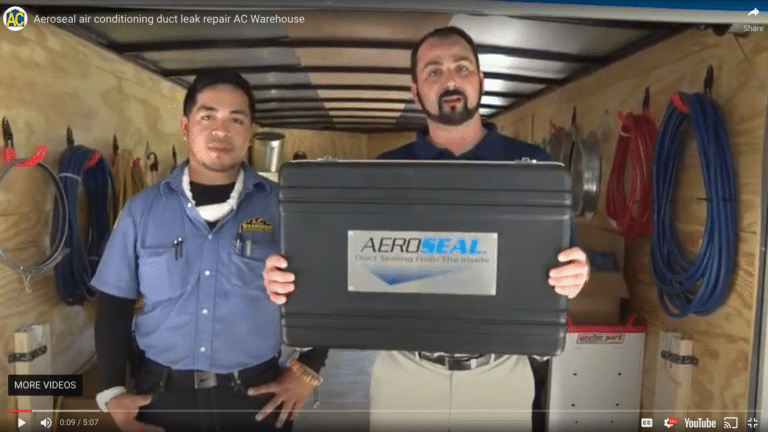 AC Warehouse AeroSeal Duct Repair
