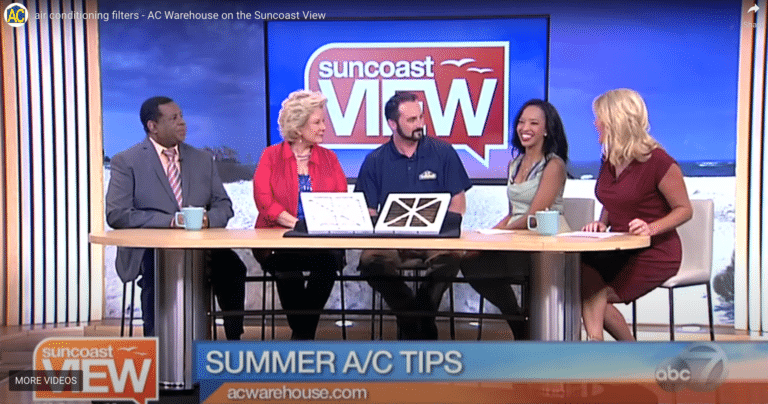 Air Conditioning Filter Maintenance on ABC7 Suncoast View